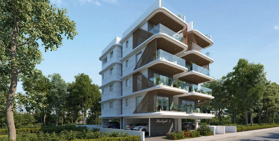 Starlight 1 — apartamenty na wynajem długoterminowy w Larnace